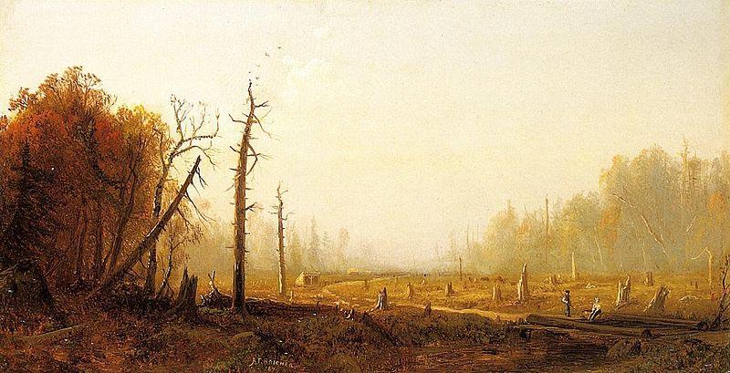 Alfred Thompson Bricher Autumn Landscape